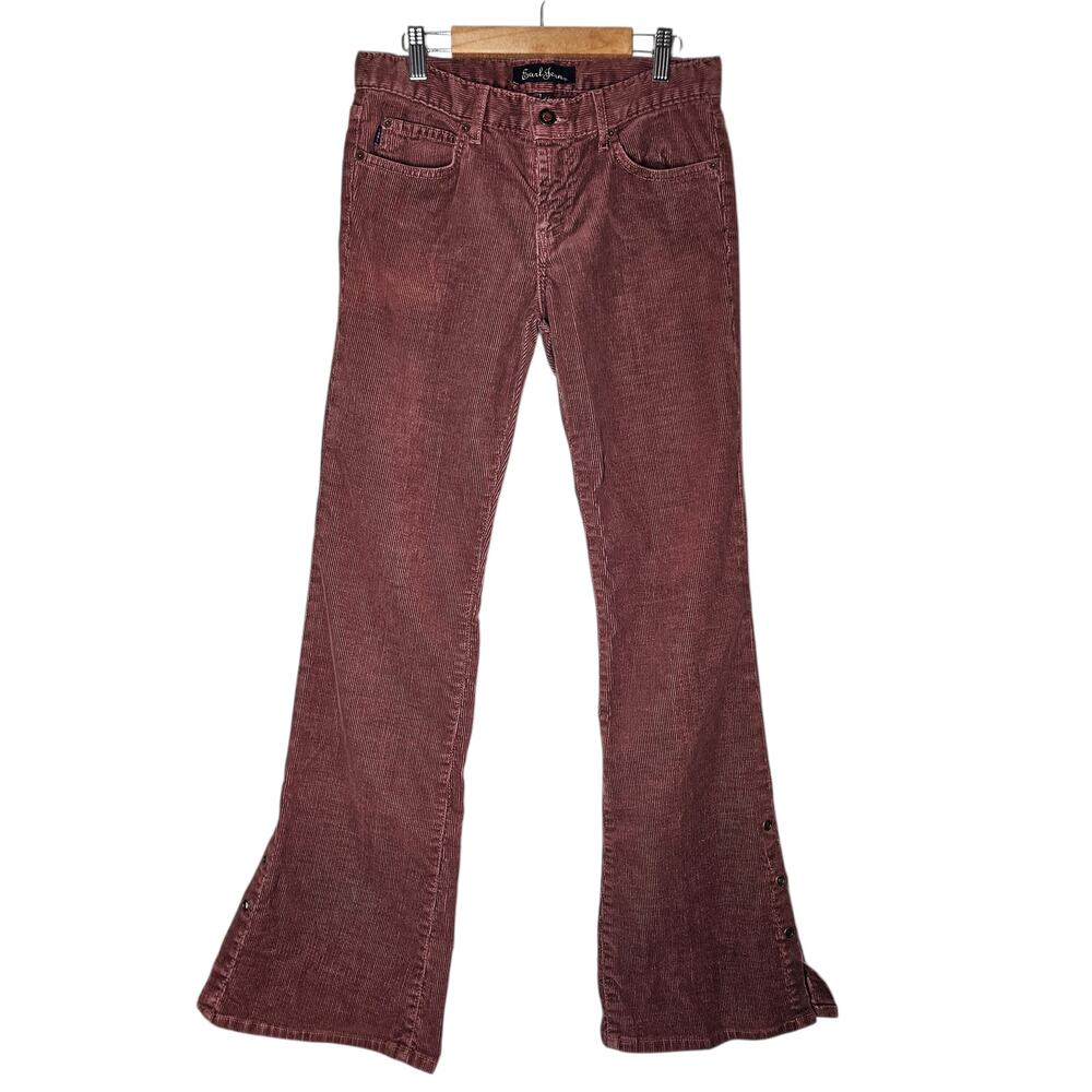 Vintage Y2K Earl Jean Mauve Corduroy Wide Leg Pants